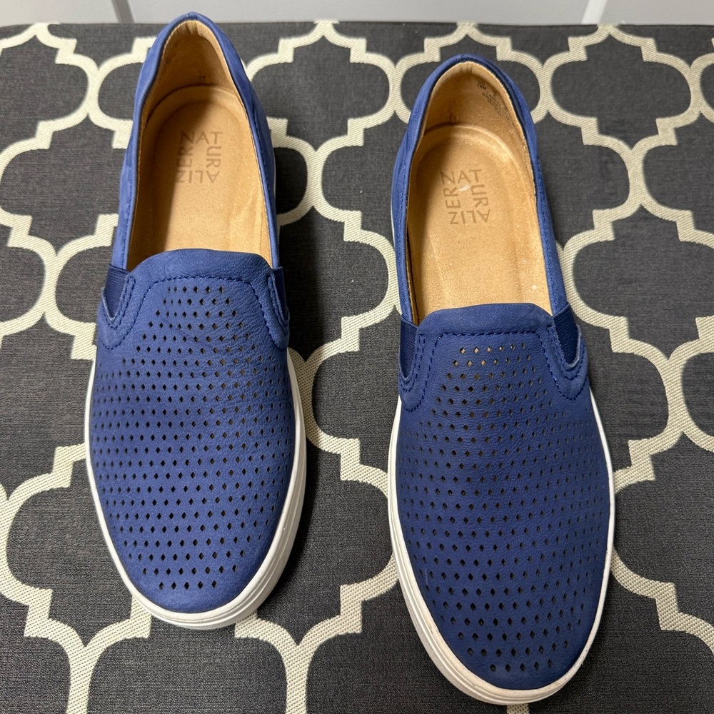 Naturalizer Blue Slip-On Sneakers